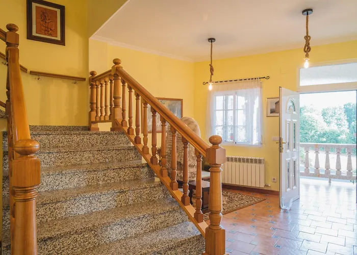 Casa Alborada Privada 13 Huespedes 7 Banos Ribeira Sacra Vakantiehuis Villasante